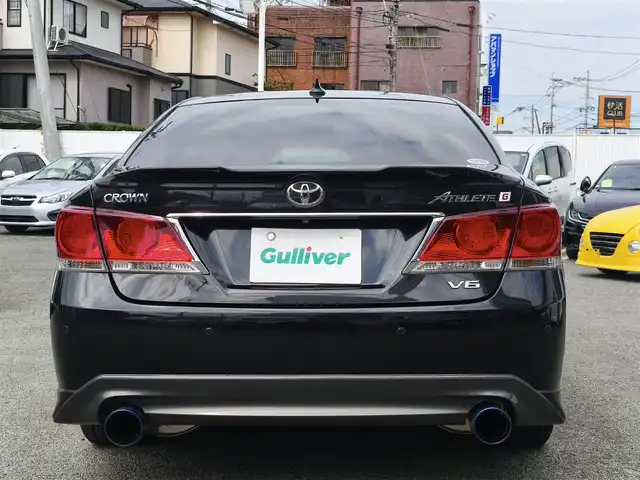 トヨタ クラウン アスリート G 熊本県 2013(平25)年 12.7万km プレシャスブラックパール 社外エアロ/柿本改マフラー/純正HDDナビ/【フルセグテレビ/Bluetooth/CD/DVD】/バックカメラ/プリクラッシュセーフティ/クリアランスソナー/レーダークルーズコントロール/オートマチックハイビーム/レザーシート/前席パワーシート/運転席メモリシート/D/Nシートヒーター/D/Nシートクーラー/ステアリングスイッチ/パドルシフト/前後ドライブレコーダー/純正18インチAW/積み込みWORKアルミホイール4本/サマータイヤ3分山/(235-35-20・275-30-20)/プッシュスタート/スマートキー