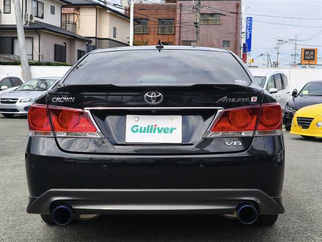 トヨタ クラウン アスリート G 熊本県 2013(平25)年 12.7万km プレシャスブラックパール 社外エアロ/柿本改マフラー/純正HDDナビ/【フルセグテレビ/Bluetooth/CD/DVD】/バックカメラ/プリクラッシュセーフティ/クリアランスソナー/レーダークルーズコントロール/レザーシート/前席パワーシート/運転席メモリシート/D/Nシートヒーター/D/Nシートクーラー/ステアリングスイッチ/パドルシフト/前後ドライブレコーダー/純正18インチAW/積み込みWORKアルミホイール4本/サマータイヤ3分山/(235-35-20・275-30-20)/プッシュスタート/スマートキー