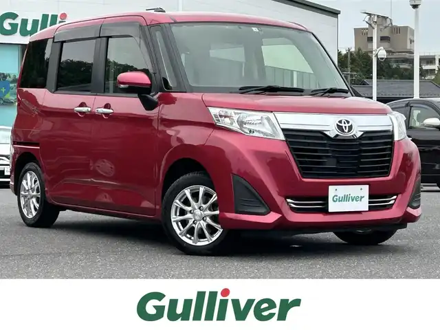 トヨタ ルーミー G 島根県 2018(平30)年 12.8万km マゼンタベリーマイカM 4WD/純正ナビ/CD/DVD/DTV/Bluetooth/バックカメラ/クルーズコントロール/両側パワースライドドア/シートヒーター /ドライブレコーダー/ETC/スマートキー/スペアキー /プッシュスタート /電動格納ミラー/純正フロアマット/純正ドアバイザー/アイドリングストップ