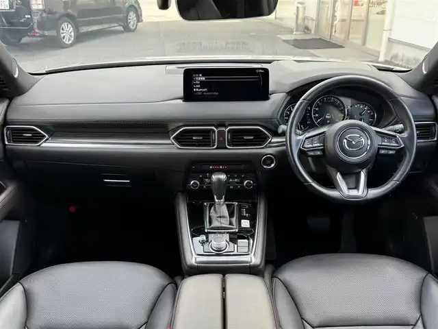 マツダ ＣＸ－８ 25S Lパッケージ 愛知県 2022(令4)年 2.6万km プラチナクォーツメタリック /禁煙車//ワンオーナー//サンルーフ//BOSEサウンド//メーカーナビ//フルセグ/USB/ACP/AA/BT//アラウンドビューモニター//前後ドライブレコーダー//ワイヤレス充電//黒革シート//前席パワーシート//運転席シートメモリー//前後シートヒーター//電動パーキングブレーキ//オートホールド//自動防眩ルームミラー//MTモード付AT//LEDオートライト//フォグランプ//オートハイビーム//オートワイパー//オートリトラウィンカーミラー//本革シート//本革巻きステアリング//ステアリングヒーター//パワーバックドア（ハンズフリー機能付き）//ルーフレール//スマートキー//スペアキー//プッシュスタート//ETC//SBS//MRCC//LAS//DAA//TSR//BSM//誤発進抑制機能//アドバンスドSCBS//RCTA//TCS//DSC//i-stop//パーキングセンサー//純正フロアマット//純正19AW//取扱説明書//ナビ取扱説明書//保証書//点検整備記録簿R4