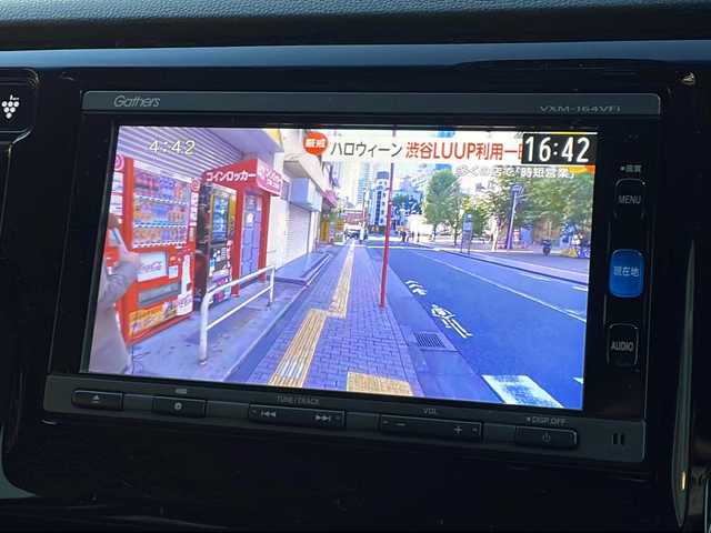 ホンダ Ｎ ＷＧＮ カスタム G Lパッケージ 新潟県 2016(平28)年 3.5万km ブリリアントスポーティブルーメタリック2トーン 4WD/ナビ：VXM-145VSi（BT/DTV）/バックカメラ/前席シートヒーター/前後ドライブレコーダー/ハーフレザー/シティブレーキアクティブシステム/スペアキー1本/夏冬タイヤ/ステアリングスイッチ/電動格納ミラー/ドアバイザー/フォグランプ