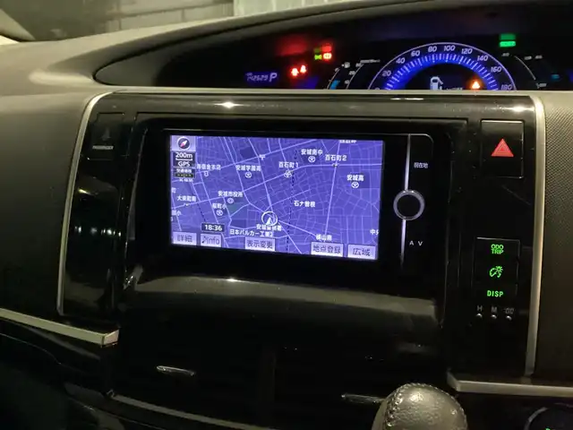 トヨタ エスティマ ハイブリッド アエラス 愛知県 2012(平24)年 14.3万km ホワイトパールクリスタルシャイン 純正ＳＤナビ　/フルセグ　/バックカメラ　/パワーバックドア　/両側パワースライドドア　/クルーズコントロール　/スマートキー　/ビルトインＥＴＣ　/ＡＣ１００Ｖ　/後席モニター　/ドライブレコーダー　/ＨＩＤヘッド