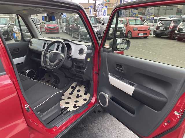 スズキ ハスラー G 長野県 2014(平26)年 7.5万km フェニックスレッドパール/ブルーイッシュブラックパール 【(株)IDOMが運営する【じしゃロン長野店】の自社ローン対象車両になります。こちらは現金ご利用時の価格です。自社ローンご希望の方は別途その旨お申付け下さい。/プッシュスタート　/アイドリングストップ/社外ＥＴＣ　社外ナビ　（ＤＶＤ、ＣＤ）　/運転席シートヒーター　/ヒルダウンアシスト　/社外ドラレコ前　/純正スチールホイール