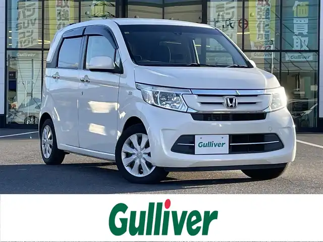 ホンダ Ｎ ＷＧＮ G SSパッケージ 岡山県 2016(平28)年 11.6万km プレミアムホワイトパールⅡ 登録時走行距離115154km/ワンオーナー/純正ナビ/地デジTV(AM/FM/CD/DVD/Bluetooth)/バックカメラ/ビルトインETC/ドライブレコーダー/シティブレーキアクティブシステム/横滑り防止装置/アイドリングストップ/電動格納ミラー/オートライト/USB端子/フロアマット/プッシュスタート/スマートキー×2/保証書/取扱説明書