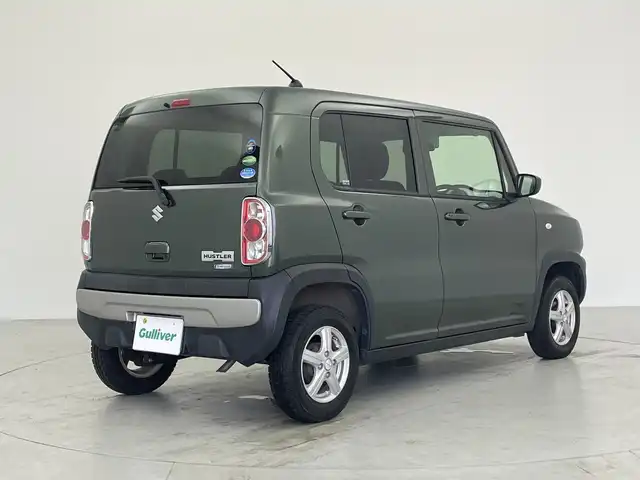 スズキ ハスラー G 愛知県 2016(平28)年 2.3万km クールカーキPM 社外7型ナビ/CD/DVD/フルセグTV/レーダーブレーキ/シートヒーター/スマートキー/プッシュスタート/電動ミラー/ベンチシート/オートエアコン/夏タイヤセットあり/アイドリングストップ