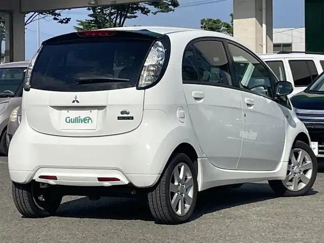 三菱 ｉ ＭｉＥＶ G 宮城県 2011(平23)年 3.8万km ホワイト 社外ナビ/FM・AM/ipod/AUX/CD・DVD/USB/Bluetooth/社外ドラレコ前後付きデジタルインナーミラー/ETC/純正アルミホイール15インチ/スマートキー