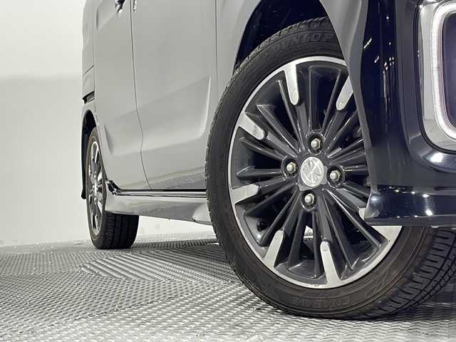 マツダ フレアワゴン カスタムスタイル ハイブリッド XS 広島県 2020(令2)年 4.8万km ブルーイッシュブラックパール3 両側電動スライドドア/シートヒーター/衝突軽減ブレーキ/レーンキープアシスト/オートハイビーム/コーナーセンサー/ハーフレザーシート/ETC/ドラレコ/LEDヘッドライト