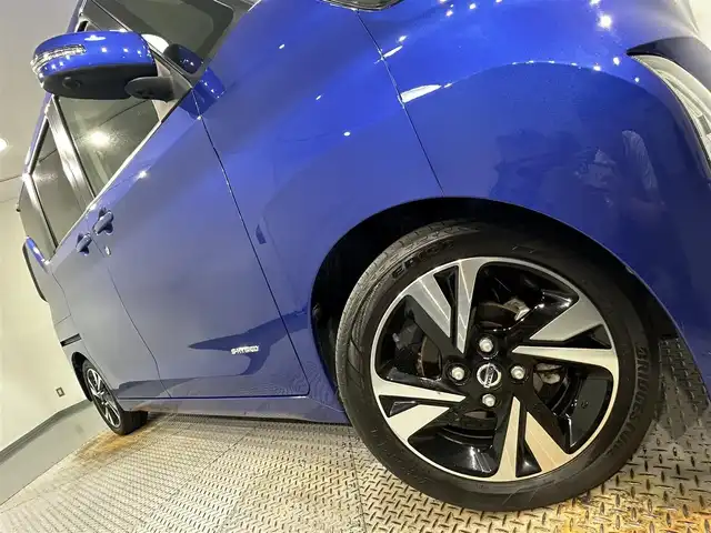 日産 ルークス HWS Gターボ プロパイロットED 愛知県 2020(令2)年 1.1万km アトランティックブルー 純正９インチナビ　/（AM/FM/フルセグTV/SD/CD・DVD再生)/アラウンドビューモニター　/エマージェンシーブレーキ　/ＳＯＳコール　/車線逸脱警報　/先行車発進お知らせ/ＵＳＢ接続　/プロパイロット　/両側パワースライドドア　/ビルトインＥＴＣ　/LEDヘッドライト/LEDフォグランプ/前後ドライブレコーダー　/純正フロアマット/オートブレーキホールド機能