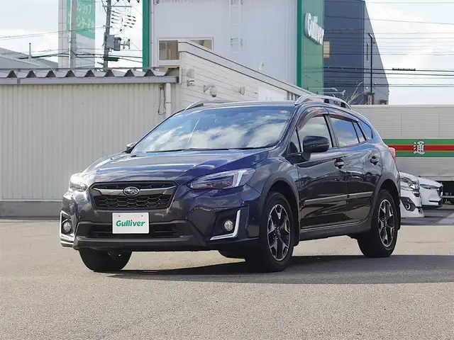 スバル インプレッサ ＸＶ 2．0i－L アイサイト 山形県 2017(平29)年 8.3万km ダークグレーメタリック 4WD/アイサイト/純正メモリナビ/　　【CD DVD BT フルセグ USB】/バックカメラ/レーダークルーズコントロール/LEDオートヘッドライト/純正17インチアルミホイール/ドライブレコーダー/ステアリングスイッチ/パドルシフト/電動格納ウィンカーミラー/フォグランプ/純正フロアマット/ドアバイザ―/ルーフレール/スマートキー/ETC2.0
