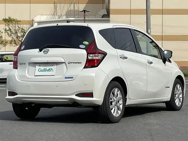 日産 ノート e－パワー X 宮城県 2018(平30)年 7.2万km パール 走行距離：７１８８４ｋｍ/デジタルインナーミラー/ｅパワー/ＥＴＣ/純正アルミホイール/全方位カメラ/前後コーナーセンサー/パーキングアシスト/電格ミラー/ウィンカーミラー/ＤＶＤ/ＳＤナビ/プリクラッシュ/純正フロアマット/レベライザー