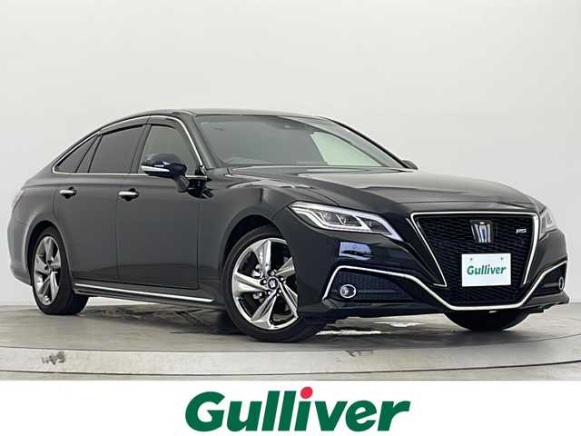 トヨタ クラウン ハイブリッド RS アドバンス 宮城県 2020(令2)年 0.9万km ブラック ワンオーナー/禁煙車/3眼LEDヘッドライト/純正メモリナビ/（TV/ナビ/CD/DVD/Bluetooth/AM/FM/ミラキャスト）/純正ドライブレコーダー：DRT-H68A/ブラインドスポットモニター（BSM）/ヘッドアップディスプレイ/アダプティブクルーズコントロール（ACC）/シートヒーター（運転席/助手席）/パワーシート（運転席/助手席）/シートポジションメモリー/助手席肩口パワーシートスイッチ（シートスライド＆リクライニング）/パドルシフト/ステアリングヒーター/シーケンシャルウィンカー/トヨタセーフティセンス/純正スカッフプレート/純正フロアマット/純正ドアバイザー/ETC2.0
