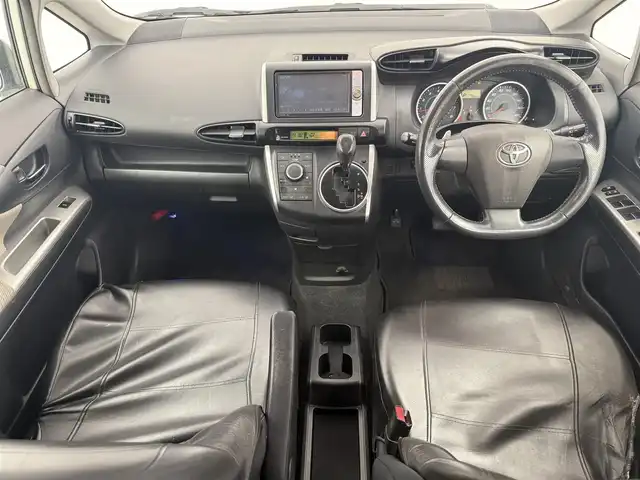 トヨタ ウィッシュ 1．8S 愛知県 2011(平23)年 9.4万km ホワイトパールクリスタルシャイン １オーナー　/サンルーフ　/ナビＮＨＺＮ－Ｗ６１Ｇ　/ビルトＥＴＣ　/パドルシフト　/スマートキー/オートライト　/電格ミラー　/レザー調シートカバー　/アルミホイール　/ＨＩＤライト　/プッシュスタート　/ＢＴ