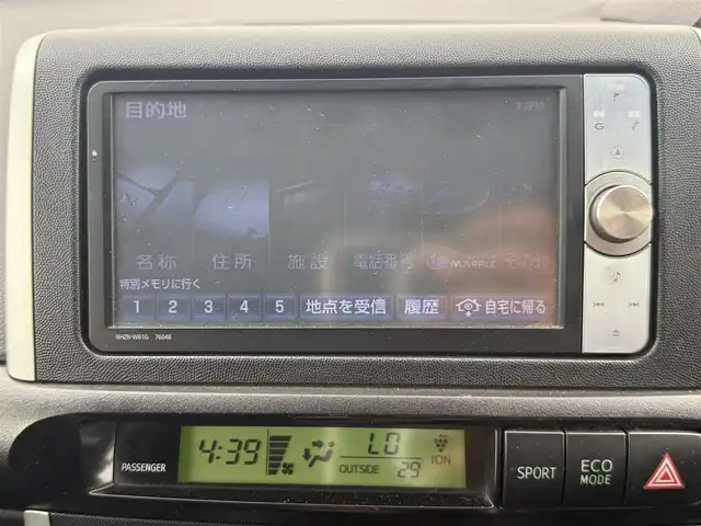 トヨタ ウィッシュ 1．8S 愛知県 2011(平23)年 9.4万km ホワイトパールクリスタルシャイン １オーナー　/サンルーフ　/ナビＮＨＺＮ－Ｗ６１Ｇ　/ビルトＥＴＣ　/パドルシフト　/スマートキー/オートライト　/電格ミラー　/レザー調シートカバー　/アルミホイール　/ＨＩＤライト　/プッシュスタート　/ＢＴ