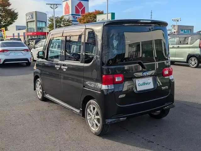 ダイハツ タント Gスペシャル 福井県 2012(平24)年 8.7万km ブラックマイカメタリック 純正8インチナビ/AM/FM/フルセグ/BT/CD/DVD/USB/バックカメラ/片側パワースライドドア/アイドリングストップ/盗難防止装置/純正フロアマット/ダブルエアバッグ/純正14インチAW/Fフォグ/スマートキー