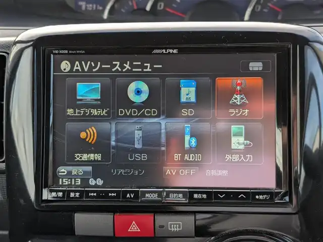 ダイハツ タント Gスペシャル 福井県 2012(平24)年 8.7万km ブラックマイカメタリック 純正8インチナビ/AM/FM/フルセグ/BT/CD/DVD/USB/バックカメラ/片側パワースライドドア/アイドリングストップ/盗難防止装置/純正フロアマット/ダブルエアバッグ/純正14インチAW/Fフォグ/スマートキー