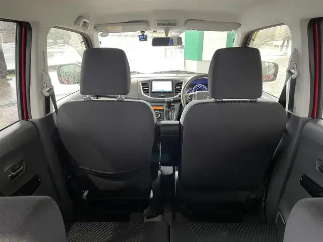 スズキ ワゴンＲ スティングレー T 静岡県 2012(平24)年 6.8万km フェニックスレッドパール 社外メモリナビ・フルセグTV/DVD/CD/USB/SD/ステアリングリモコン/コムテックドライブレコーダー(ZDR-022)/純正エアロ/純正15インチアルミホイル/パドルシフト/革巻きステアリング/オートライト/フォグライト/アイドリングストップ/HIDライト/スマートキー2個/プッシュスタート/純正フロアマット/取扱説明書/新車時保証書