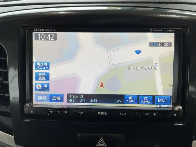 スズキ ワゴンＲ スティングレー T 静岡県 2012(平24)年 6.8万km フェニックスレッドパール 社外メモリナビ・フルセグTV/DVD/CD/USB/SD/ステアリングリモコン/コムテックドライブレコーダー(ZDR-022)/純正エアロ/純正15インチアルミホイル/パドルシフト/革巻きステアリング/オートライト/フォグライト/アイドリングストップ/HIDライト/スマートキー2個/プッシュスタート/純正フロアマット/取扱説明書/新車時保証書
