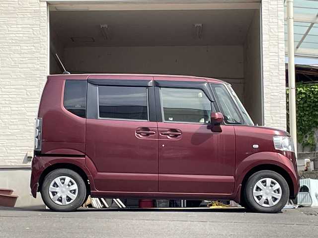 ホンダ Ｎ ＢＯＸ G Lパッケージ 大分県 2012(平24)年 4.7万km プレミアムディープロッソパール パワースライドドア /純正ナビ/地デジ/Bluetooth/純正フロアマット/バックカメラ/スマートキー