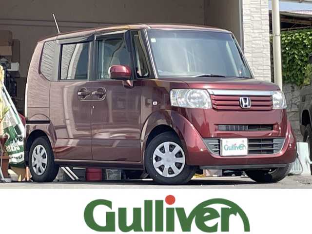 ホンダ Ｎ ＢＯＸ G Lパッケージ 大分県 2012(平24)年 4.7万km プレミアムディープロッソパール パワースライドドア /純正ナビ/地デジ/Bluetooth/純正フロアマット/バックカメラ/スマートキー