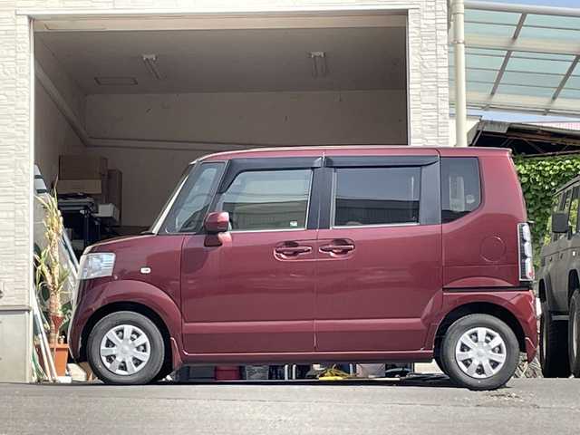 ホンダ Ｎ ＢＯＸ G Lパッケージ 大分県 2012(平24)年 4.7万km プレミアムディープロッソパール パワースライドドア /純正ナビ/地デジ/Bluetooth/純正フロアマット/バックカメラ/スマートキー