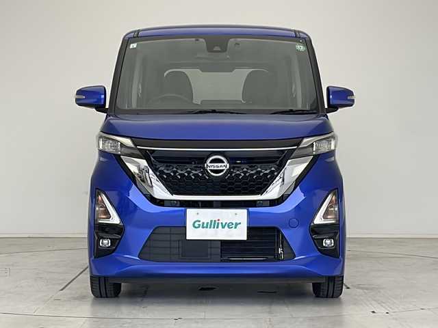 日産 ルークス HWS X プロパイロットED 愛知県 2021(令3)年 2.5万km アトランティックブルー プロパイロット/衝突被害軽減ブレーキ/純正7インチSDナビ　ナビあり/全方位カメラ/両側パワースライドドア/クルーズコントロール/フルセグTV/CD DVD/Bluetooth/バックカメラ/イージーオープン機能/コーナーセンサー/純正アルミホイール/LEDヘッドライト/オートライト/ドライブレコーダー/ETC/ステアリングスイッチ/スマートキー/プッシュスタート
