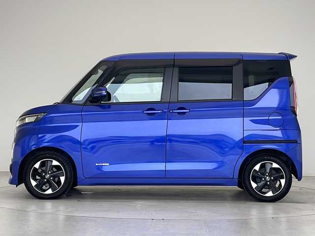 日産 ルークス HWS X プロパイロットED 愛知県 2021(令3)年 2.5万km アトランティックブルー プロパイロット/衝突被害軽減ブレーキ/純正7インチSDナビ　ナビあり/全方位カメラ/両側パワースライドドア/クルーズコントロール/フルセグTV/CD DVD/Bluetooth/バックカメラ/イージーオープン機能/コーナーセンサー/純正アルミホイール/LEDヘッドライト/オートライト/ドライブレコーダー/ETC/ステアリングスイッチ/スマートキー/プッシュスタート