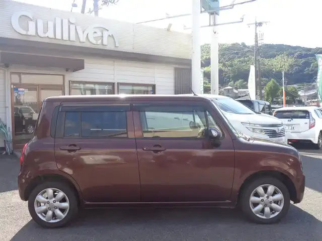 スズキ ラパン X 鹿児島県 2013(平25)年 8.8万km マルーンブラウンパール カロッツェリアナビ/　AVIC-MRZ099 フルセグＴＶ　/　Bluetoothオーディオ　ＤＶＤ再生可能/アイドリングストップ/ETC/ウィンカーミラー/プッシュスタート/スマートキー×2/新車保証書　取説あり