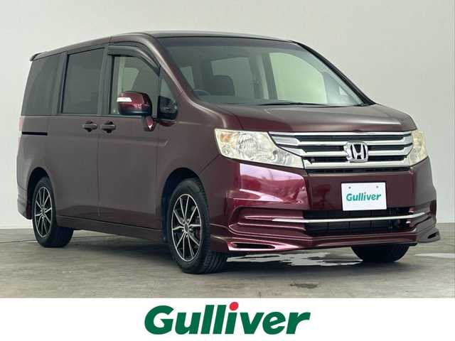 ホンダ ステップワゴン G コンフォートセレクション 千葉県 2012(平24)年 9.2万km クリムゾンパール 両側パワースライドドア/純正アンダーエアロ/スマートキー/キセノンヘッドライト/クルーズコントロール