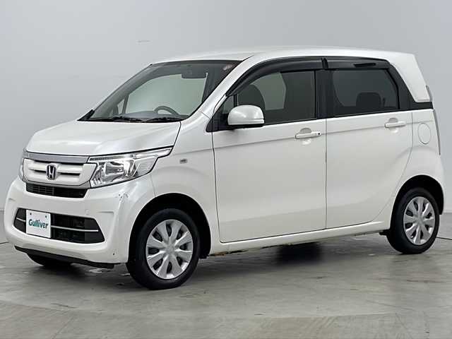 ホンダ Ｎ ＷＧＮ G 道央・札幌 2018(平30)年 6.2万km プレミアムホワイトパールⅡ ・4WD/・寒冷地仕様/・純正オーディオ（CD＆USB＆AUX）/・シートヒーター/・ドアミラーヒーター/・ハロゲンヘッドライト/・ベンチシート/・ETC/・スマートキー