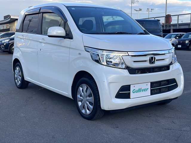 ホンダ Ｎ ＷＧＮ G 道東・釧路十勝 2018(平30)年 6.2万km プレミアムホワイトパールⅡ ・4WD/・寒冷地仕様/・純正オーディオ（CD＆USB＆AUX）/・シートヒーター/・ドアミラーヒーター/・冬タイヤ積込/・ハロゲンヘッドライト/・ベンチシート/・ETC/・スマートキー