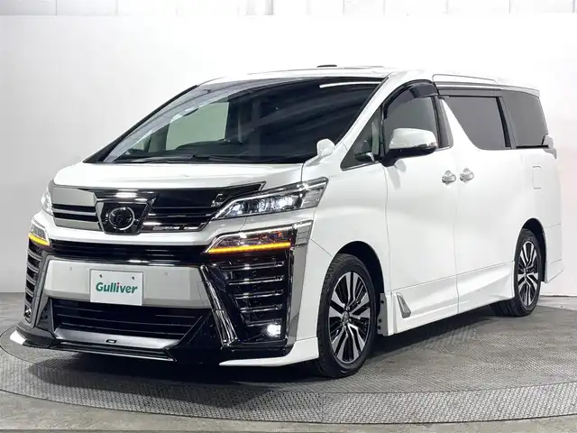 トヨタ ヴェルファイア Z Gエディション 大阪府 2020(令2)年 2.6万km ホワイトパールクリスタルシャイン サンルーフ 黒革 TRDエアロ 純正ナビTV 後席モニター デジタルインナーミラー 三眼LED シーケンシャル パワーシート/ヒーター/エアコン 電動リアゲート レーダーC 衝突軽減B レーンアシスト ブラインドSM 100V電源