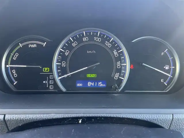 トヨタ エスクァイア ハイブリッド Gi 千葉県 2015(平27)年 8.5万km スパークリングブラックパールクリスタルシャイン ・社外メモリナビ/・Bluetooth/・フルセグ CD DVD/・アルパインフリップダウンモニター/・置き型充電/・クルーズコントロール/・両側パワースライド/・ドアバイザー/・オートライト/・フォグランプ/・電極ミラー/・ビルドインETC/・スマートキー/・スペアキー有/・社外17インチAW