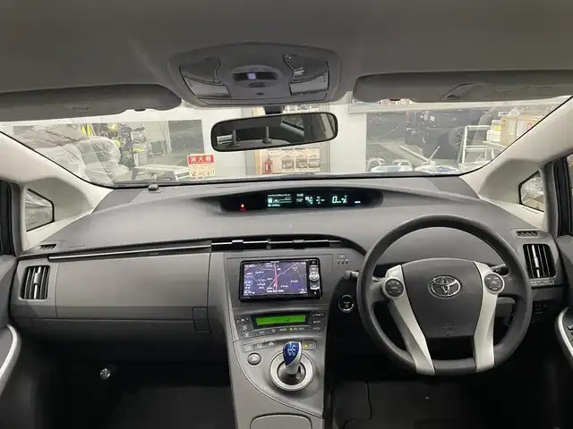 トヨタ プリウス L 宮城県 2009(平21)年 5.1万km シルバーM /社外メモリナビ//CD/DVD/SD/フルセグテレビ//バックカメラ//HID