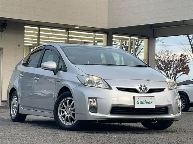 トヨタ プリウス L 宮城県 2009(平21)年 5.1万km シルバーM /社外メモリナビ//CD/DVD/SD/フルセグテレビ//バックカメラ//HID