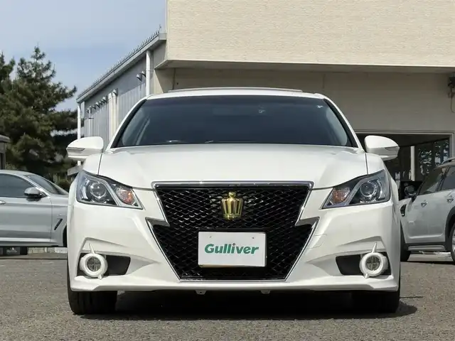 トヨタ クラウン アスリート S 宮城県 2013(平25)年 7.8万km ホワイトパールクリスタルシャイン /純正ナビ//フルセグ/Bluetooth/AM/FM//サンルーフ//社外ホイール冬タイヤ積載　（LOXARNY SPORT）//純正アルミホイール//純正フロアマット//社外マフラー//車高調　（TEIN）//後方エアロ//リアスポイラー//バックカメラ//クルーズコントロール//トラクションコントロール//プッシュスタートボタン//ビルトインETC