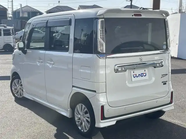 スズキ スペーシア カスタム HYBRID GS 千葉県 2018(平30)年 10万km ピュアホワイトP (株)IDOMが運営する【じしゃロン八千代店】の自社ローン専用車両になりますこちらは現金またはオートローンご利用時の価格です。自社ローンご希望の方は別途その旨お申付け下さい/片側パワースライドドア/社外ナビ/フルセグTV/Bluetooth/全周囲カメラ/純正エアロ/ヘッドアップディスプレイ