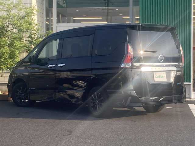 日産 セレナ ハイウェイスター 岡山県 2017(平29)年 6.6万km ダイヤモンドブラック 禁煙車/プロパイロット/・エマージェンシーブレーキ/・標識検知機能/・車線逸脱警報/・車線逸脱防止装置/・ふらつき警報/両側パワースライドドア /アラウンドビューモニター/パーキングアシスト/社外７インチナビ/・フルセグTV.Bluetooth.CD/DVD.SD/ETC2.0/フロアマット・ドアバイザー/保証書・取説/スマートキー/プッシュスタート/スペアキー