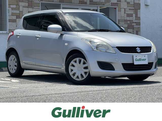 スズキ スイフト XG 徳島県 2013(平25)年 7.6万km スターシルバーメタリック SDナビ/バックカメラ/Bluetooth接続/プッシュスタート/ドアバイザー/横滑り防止措置/純正フロアマット/スマートキー/パワーステアリング
