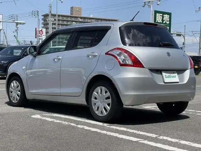 スズキ スイフト XG 徳島県 2013(平25)年 7.6万km スターシルバーメタリック SDナビ/バックカメラ/Bluetooth接続/プッシュスタート/ドアバイザー/横滑り防止措置/純正フロアマット/スマートキー/パワーステアリング