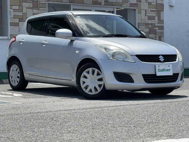 スズキ スイフト XG 徳島県 2013(平25)年 7.6万km スターシルバーメタリック SDナビ/バックカメラ/Bluetooth接続/プッシュスタート/ドアバイザー/横滑り防止措置/純正フロアマット/スマートキー/パワーステアリング