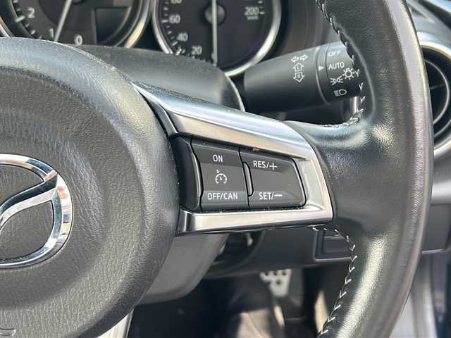 マツダ ロードスター RS 愛知県 2023(令5)年 3.5万km ディープクリスタルブルーマイカ /禁煙車/ワンオーナー//6速MT//メーカーSDナビ//フルセグTV//Bluetooth//CD.DVD.USB//ETC//スマートシティブレーキサポート//BSM//車線逸脱警報システム//横滑り防止（DSC）//パーキングセンサー//クルーズコントロール//黒レザーシート//D/N席シートヒーター//革巻きステアリング//ステアリングスイッチ//プッシュスタート//純正フロアマット//LEDオートライト//取扱説明書//新車保証書//スペアキー