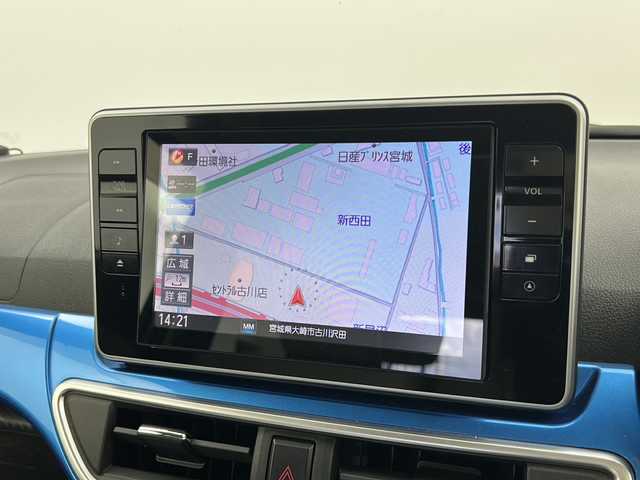 ダイハツ キャスト スポーツ SAⅡ 宮城県 2016(平28)年 4.4万km ブラックマイカメタリック 禁煙車/スマートアシストII/・衝突回避支援ブレーキ機能/・車線逸脱警報機能/ALPINE製パワードサブウーファー/【SWD-2000】/純正8インチナビ/・BT.CD.DVD.SD.USB.HDMI/・フルセグTV/バックカメラ/ハーフレザーシート/・前席シートヒーター/MOMOステアリング/・パドルシフト/・ステアリングスイッチ/ETC/ドライブレコーダー（FR）/LEDヘッドライト/LEDフォグライト/プッシュスタート/スマートキー/横滑り防止/アイドリングストップ/純正フロアマット/純正16インチAW/純正ドアバイザー/ワイパーデアイサー