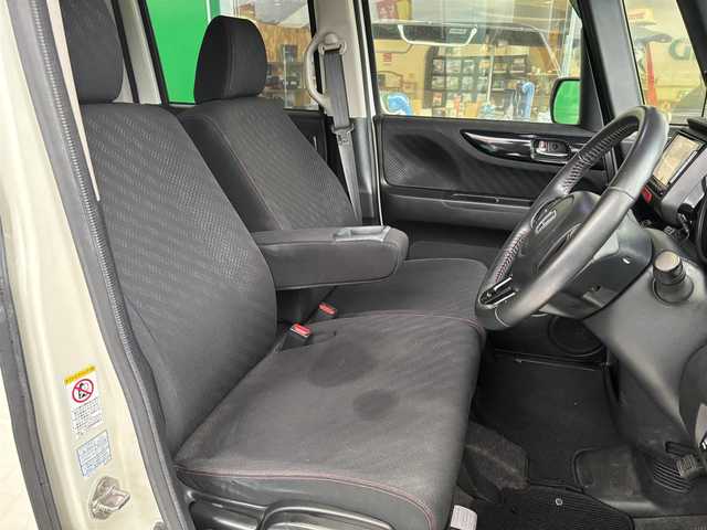 ホンダ Ｎ ＢＯＸ カスタム G SSパッケージ 京都府 2014(平26)年 6.7万km プレミアムホワイトパール ワンオーナー/純正ギャザーズナビ、地デジ、Bluetooth/バックカメラ/ステアリグスイッチ/オートライト/ETC/両側パワースランドドア/ディスチャージ/純正14インチアルミホイール/保証書/取扱説明書