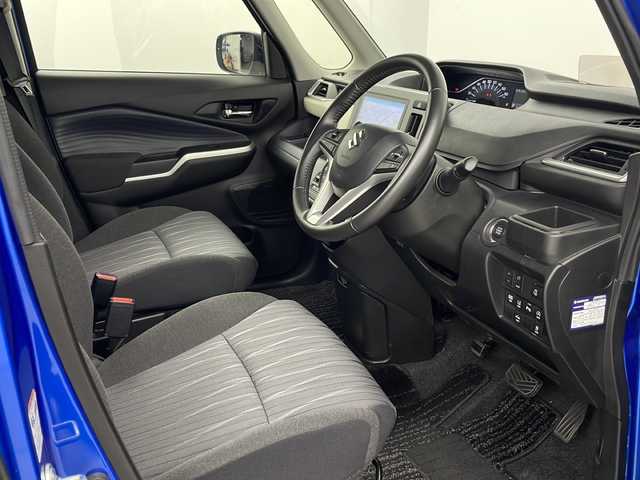 スズキ ソリオ HV MZ 埼玉県 2022(令4)年 3.6万km スピーディーブルーM 純正ナビ　/全方位カメラ　/ドライブレコーダー　/シートヒーター　/ビルトインＥＴＣ　/衝突軽減システム　/アダプティブクルーズコントロール　/レーンキープアシスト　/両側パワースライドドア　/コーナーセンサー　/ＬＥＤヘッドライト/オートライト/純正フロアマット/純正アルミホイール/電動格納ミラー/ロールサンシェード/プッシュスタート/スマートキー