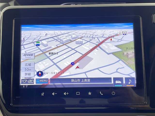 スズキ ソリオ HV MZ 埼玉県 2022(令4)年 3.6万km スピーディーブルーM 純正ナビ　/全方位カメラ　/ドライブレコーダー　/シートヒーター　/ビルトインＥＴＣ　/衝突軽減システム　/アダプティブクルーズコントロール　/レーンキープアシスト　/両側パワースライドドア　/コーナーセンサー　/ＬＥＤヘッドライト/オートライト/純正フロアマット/純正アルミホイール/電動格納ミラー/ロールサンシェード/プッシュスタート/スマートキー