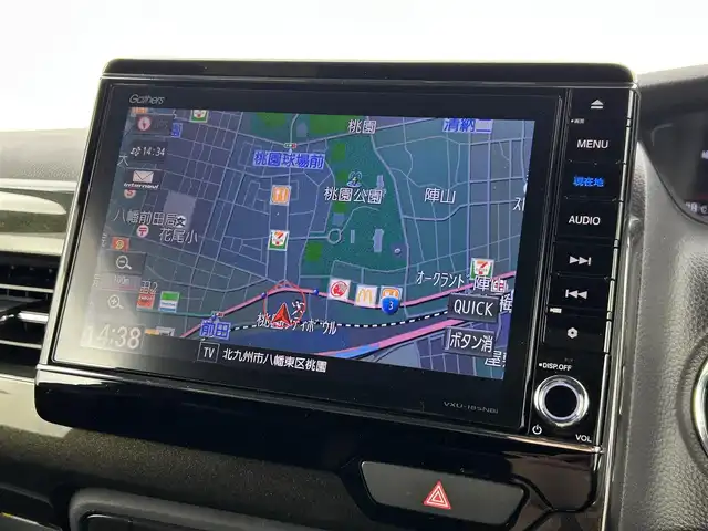 ホンダ Ｎ ＢＯＸ カスタム G L ターボ ホンダセンシング 福岡県 2018(平30)年 4.8万km ミラノレッド 後席モニター　/純正８型ナビ（ＢＴ，フルセグＴＶ）　/バックカメラ　/ビルトインＥＴＣ　/ＡＣＣ　/ホンダセンシング　/衝突軽減ブレーキ　/レーンキープ　/先行車発進お知らせ　/パドルシフト　/純正１５インチＡＷ　/ＬＥＤ
