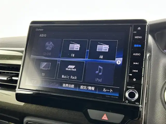 ホンダ Ｎ ＢＯＸ カスタム G L ターボ ホンダセンシング 福岡県 2018(平30)年 4.8万km ミラノレッド 後席モニター　/純正８型ナビ（ＢＴ，フルセグＴＶ）　/バックカメラ　/ビルトインＥＴＣ　/ＡＣＣ　/ホンダセンシング　/衝突軽減ブレーキ　/レーンキープ　/先行車発進お知らせ　/パドルシフト　/純正１５インチＡＷ　/ＬＥＤ