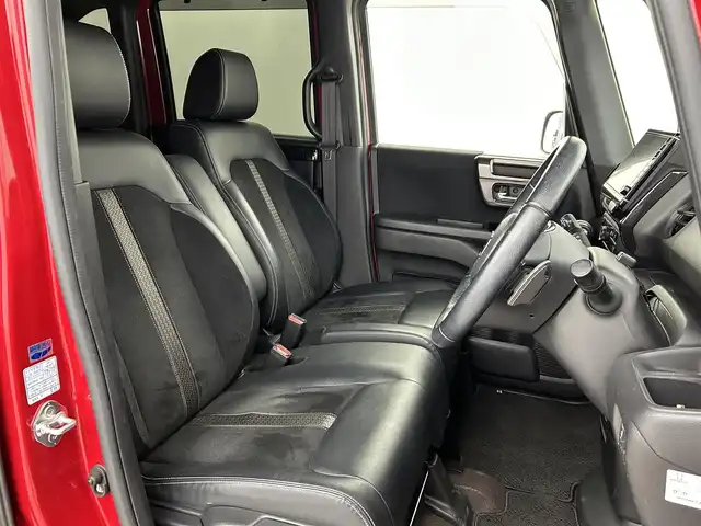 ホンダ Ｎ ＢＯＸ カスタム G L ターボ ホンダセンシング 福岡県 2018(平30)年 4.8万km ミラノレッド 後席モニター　/純正８型ナビ（ＢＴ，フルセグＴＶ）　/バックカメラ　/ビルトインＥＴＣ　/ＡＣＣ　/ホンダセンシング　/衝突軽減ブレーキ　/レーンキープ　/先行車発進お知らせ　/パドルシフト　/純正１５インチＡＷ　/ＬＥＤ