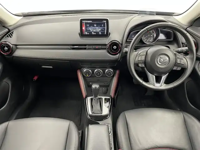 マツダ ＣＸ－３ XD ツーリング 富山県 2016(平28)年 4万km 黒 純正ナビ（AM/FM/CD/DVD/SD/AUX/USB/BT）/フルセグTV/バックカメラ/車線逸脱警報システム/マツダレーダークルーズコントロール/スマートブレーキサポート/ハイビームコントロールシステム/ブラインドスポットモニター/ヘッドアップディスプレイ/ドライブレコーダー前後/ETC/純正18インチAW/パドルシフト/LEDヘッドライト/スマートキー×２/プッシュスタート/アイドリングストップ/社外フロアマット/取扱説明書/保証書