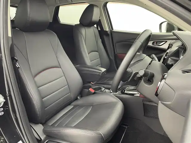 マツダ ＣＸ－３ XD ツーリング 富山県 2016(平28)年 4万km 黒 純正ナビ（AM/FM/CD/DVD/SD/AUX/USB/BT）/フルセグTV/バックカメラ/車線逸脱警報システム/マツダレーダークルーズコントロール/スマートブレーキサポート/ハイビームコントロールシステム/ブラインドスポットモニター/ヘッドアップディスプレイ/ドライブレコーダー前後/ETC/純正18インチAW/パドルシフト/LEDヘッドライト/スマートキー×２/プッシュスタート/アイドリングストップ/社外フロアマット/取扱説明書/保証書